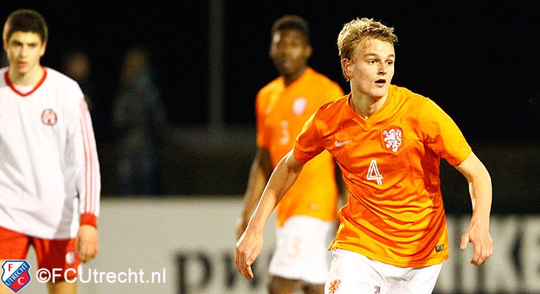 Viertal van FC Utrecht in Oranje Onder 18