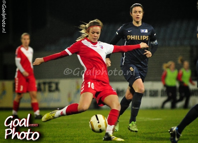 FC Utrecht Vrouwen verliezen in Eindhoven