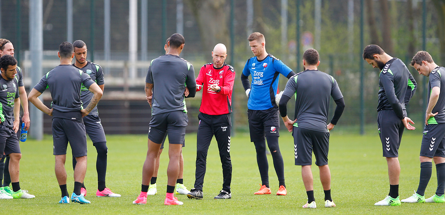 Ten Hag: 'Wij willen zo hoog mogelijk eindigen'