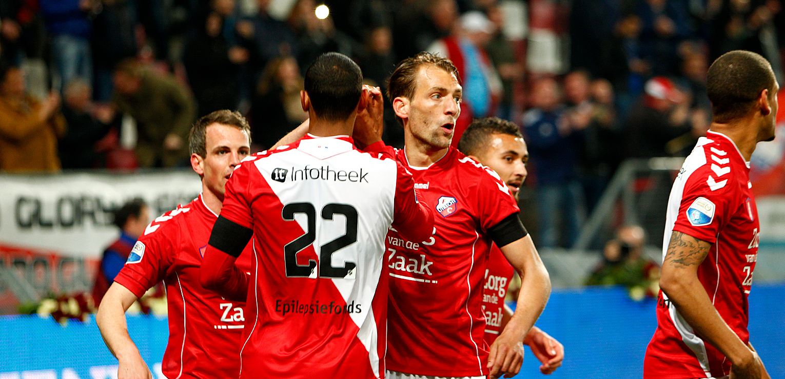 FC Utrecht tegen Willem II met Epilepsiefonds achterop