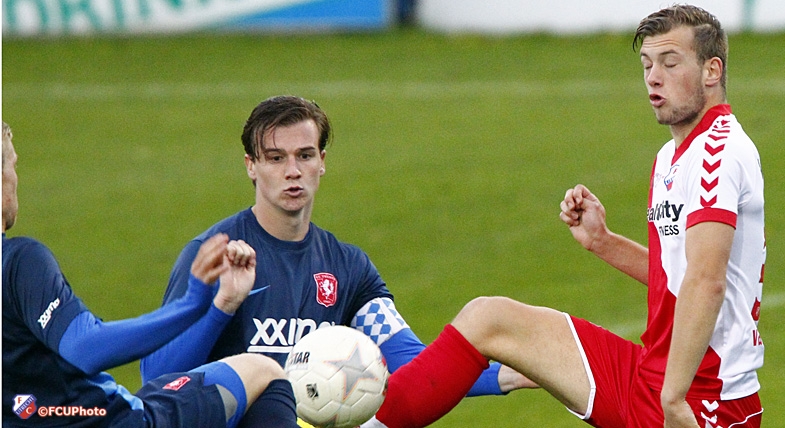 Jong FC Utrecht verliest van Jong FC Twente