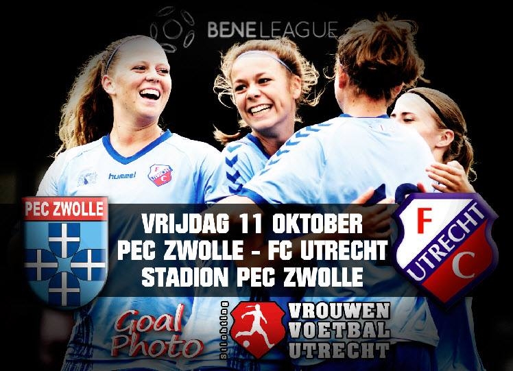 Vrijdag 11 oktober: PEC Zwolle - FC Utrecht