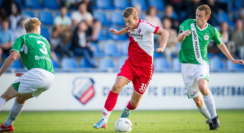 Jong FC Utrecht op bezoek in Doetinchem