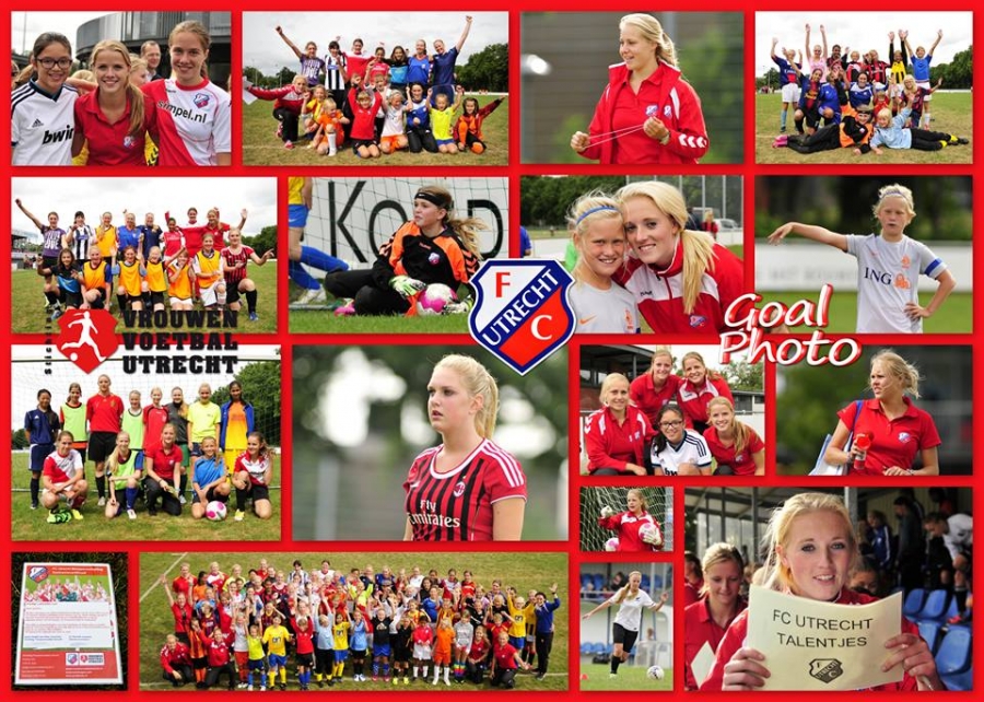 Fotoverslag FC Utrecht Meisjesvoetbaldag