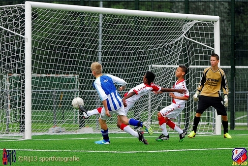 Bekerwinst FC Utrecht O14 op Vreeswijk C1