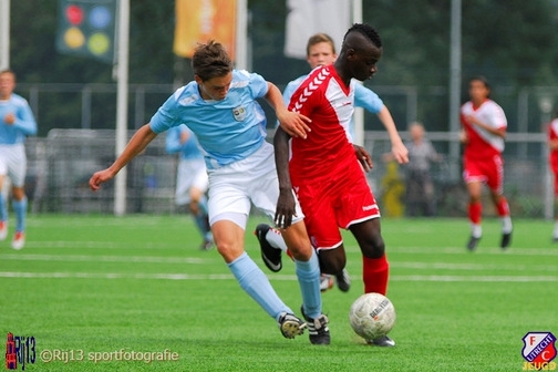 Fotoverslag FC Utrecht O16 (B2) - Willem II/RKC O16