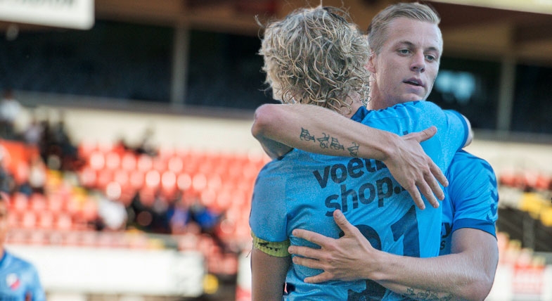 Jong FC Utrecht wint oefenduel in Volendam