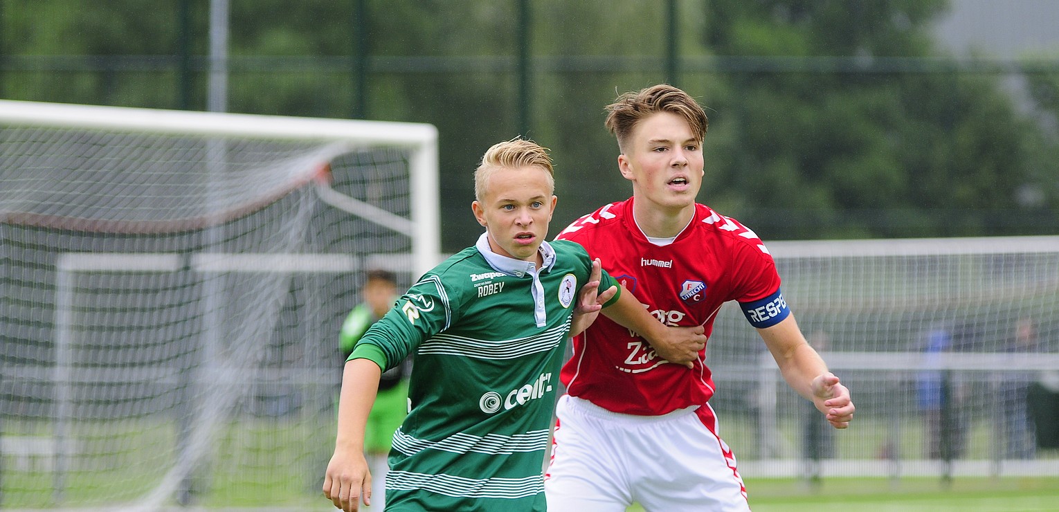 Eerste oefenpartij voor FC Utrecht O16