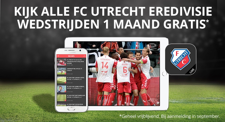 De FC Utrecht App is vernieuwd!