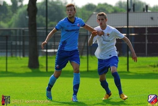 Jong FC Utrecht wint van Team Koot Azur
