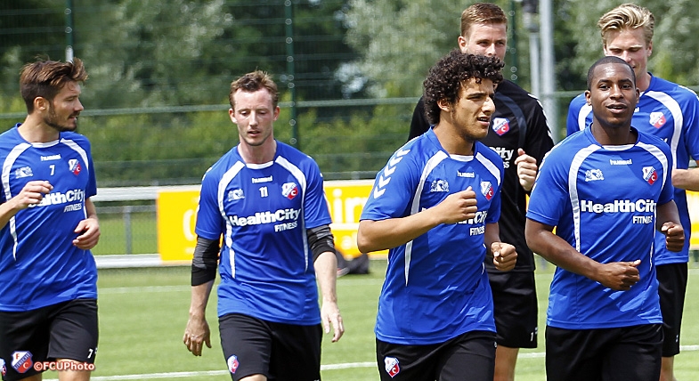 Ayoub en Toornstra hervatten training
