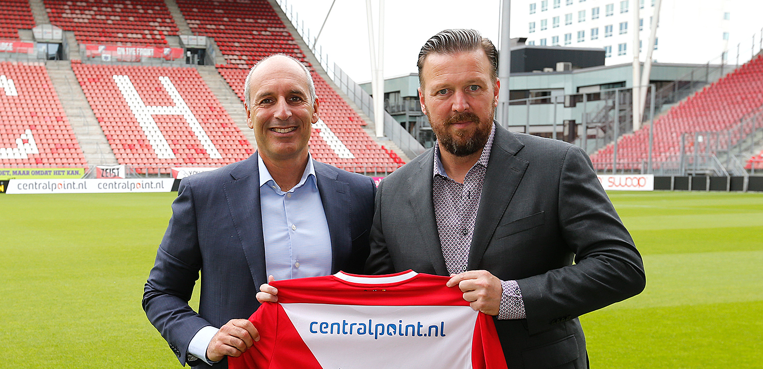 Centralpoint.nl nieuwe shirtsponsor FC Utrecht