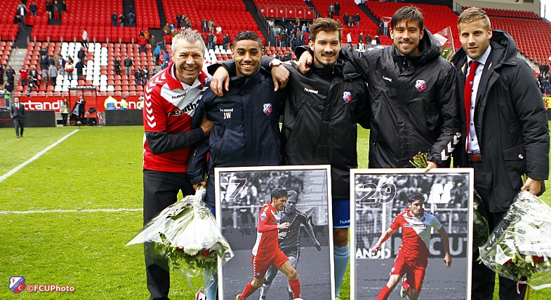 FC Utrecht neemt afscheid van spelers en teammanager