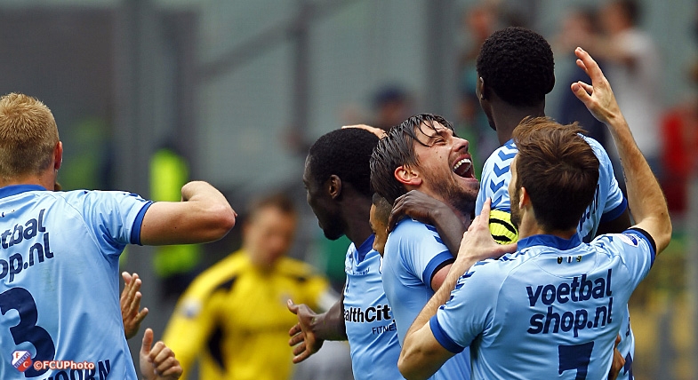 FC Utrecht eindigt vijfde na winst op Heracles