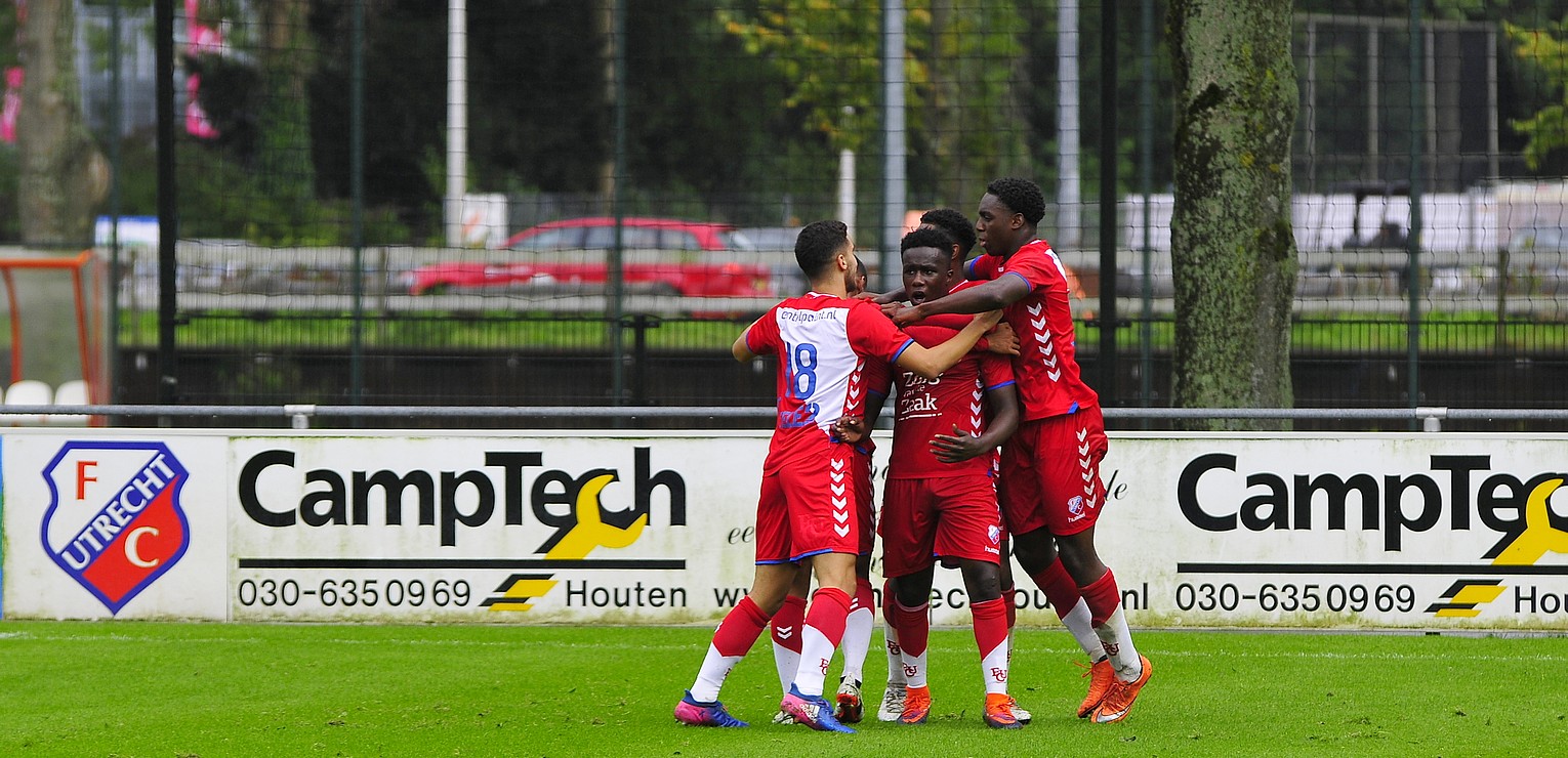 Nipte overwinning voor FC Utrecht O19