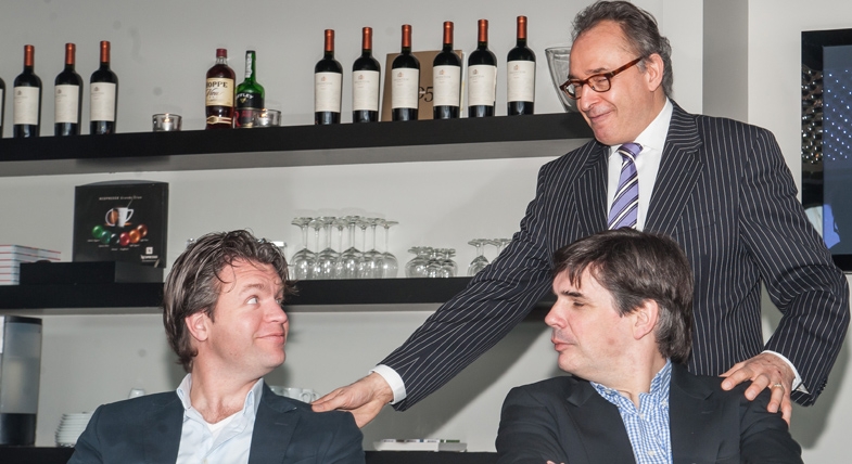 Charles Ruffolo spreekt in Directors Lounge