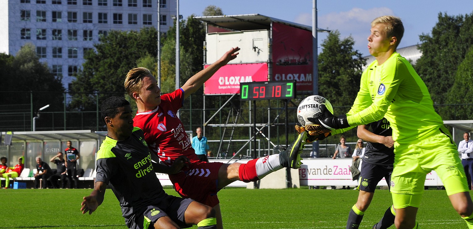 Kansloze nederlaag voor FC Utrecht O17