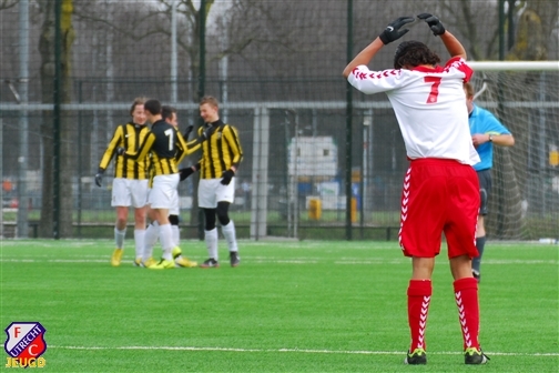 FC Utrecht O15 ten onder tegen Vitesse/AGOVV C1
