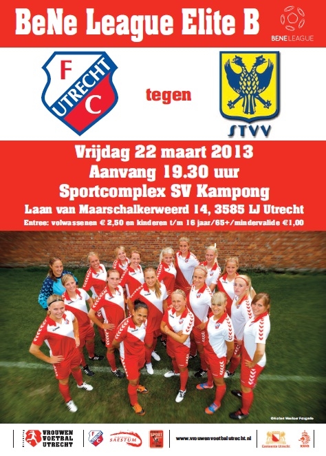 Vrijdag 22 maart FC Utrecht - Sint Truiden