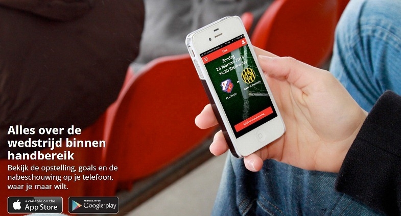Download de vernieuwde FC Utrecht App!