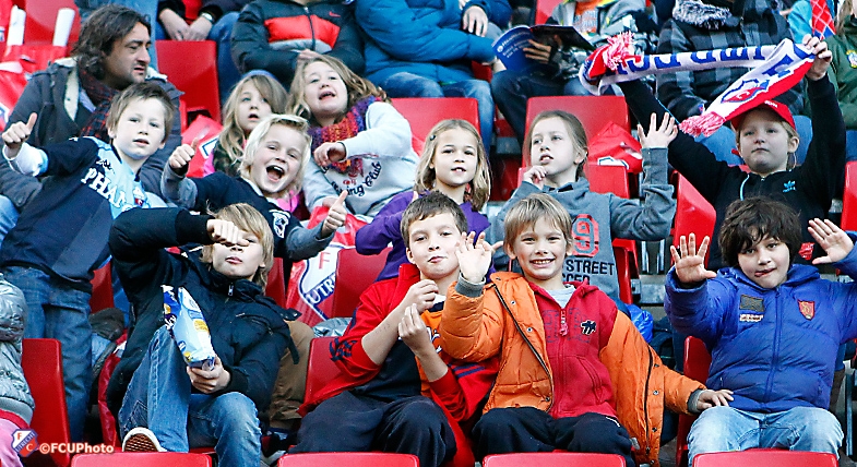 Basisscholen op bezoek in Stadion Galgenwaard