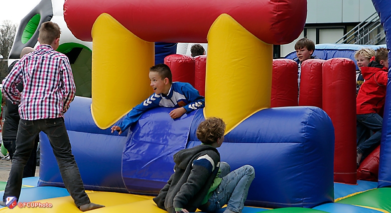Weer Fan Village voorafgaand aan Roda JC-thuis