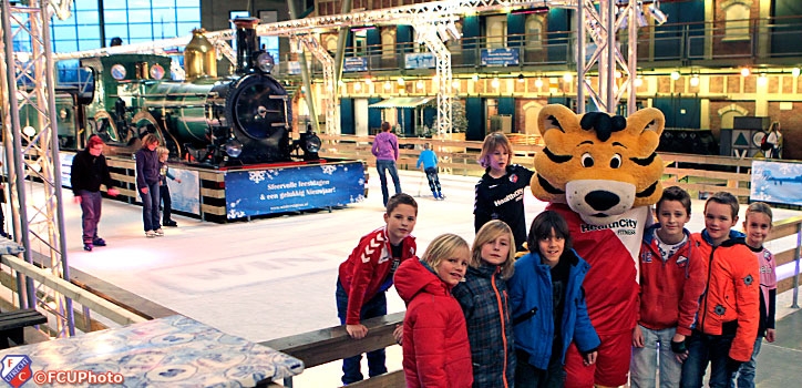 Met de Junior Tigers naar het Spoorwegmuseum
