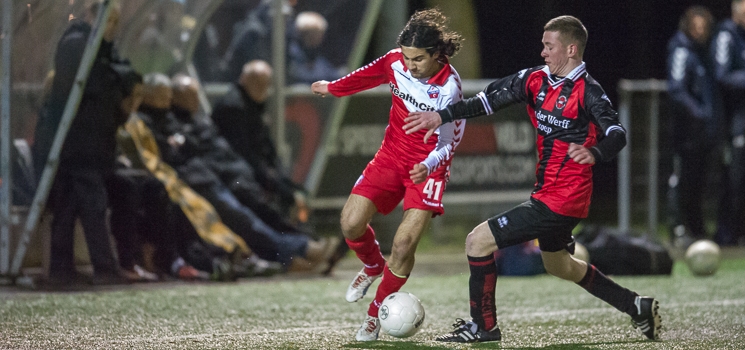 Jong FC Utrecht terechte winnaar in Alphen: 2-3