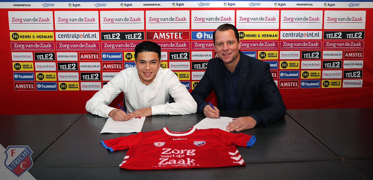 Rayan El Azrak tekent contract bij FC Utrecht