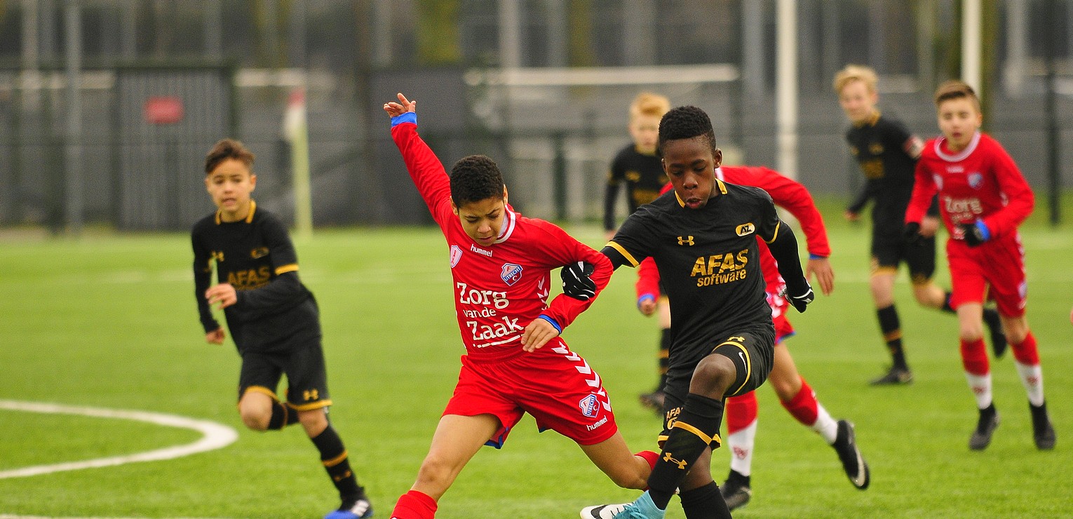 FC Utrecht O13 uitgeschakeld in beker