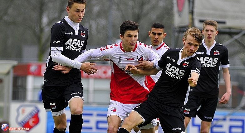 Verlies FC Utrecht O17 in laatste competitiewedstrijd