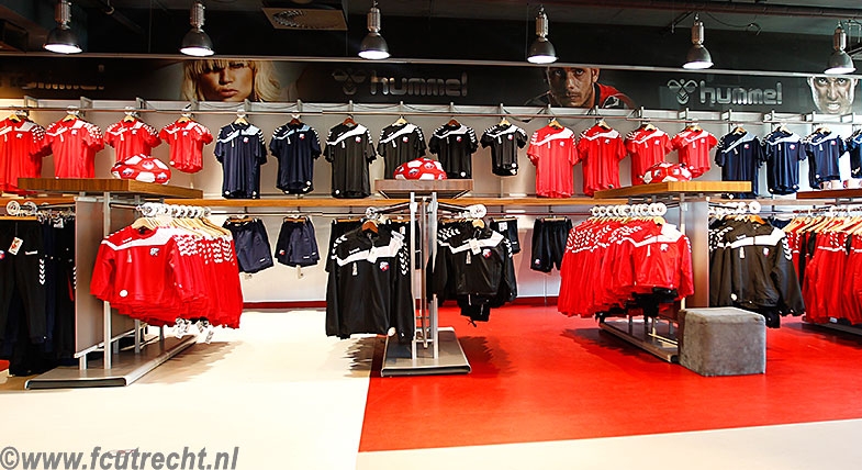 Fanshop gesloten op zaterdag 1 augustus