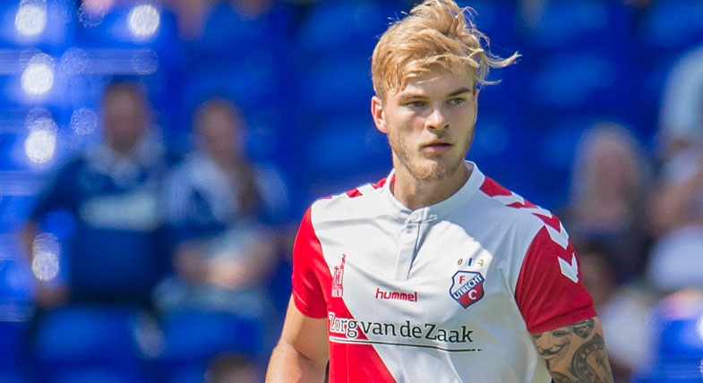 Letschert woensdag in FC Utrecht Fanshop