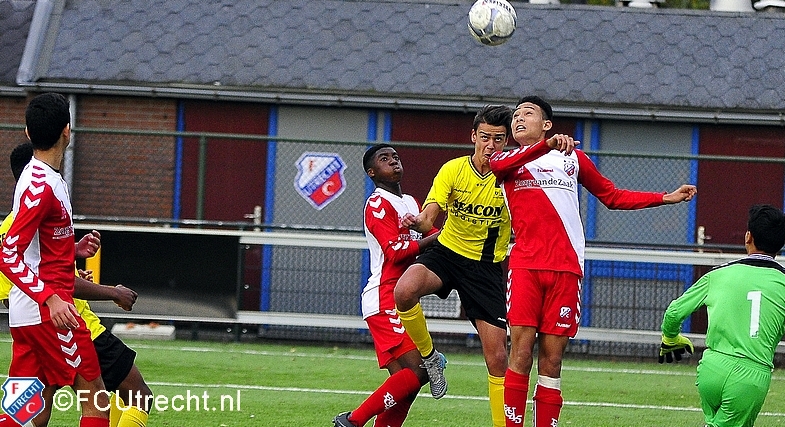 Uitslagen FC Utrecht Academie 7 november 2015