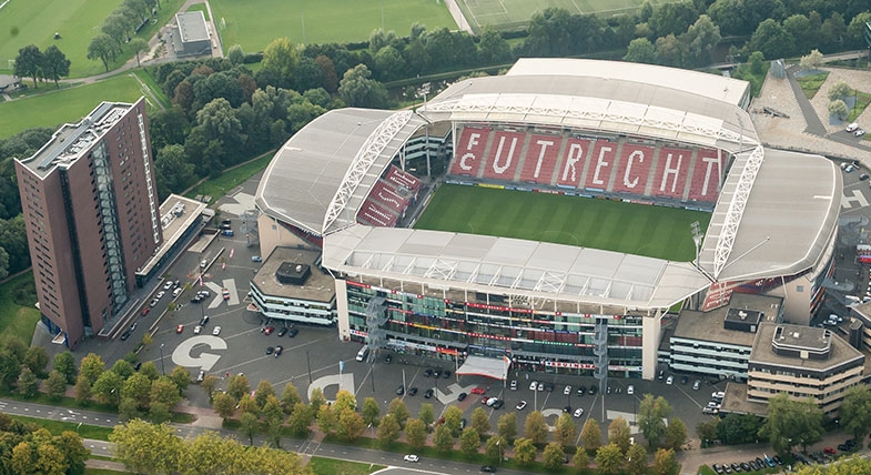 Grasmat Stadion Galgenwaard Top 3 Eredivisie