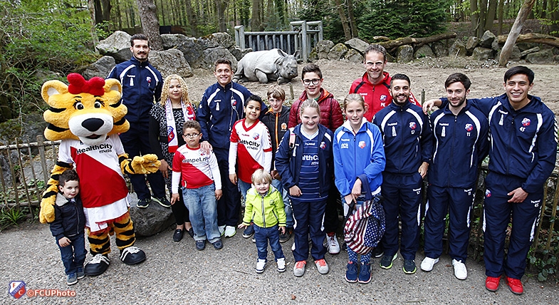 Junior Tigers genieten van uniek moment met selectie