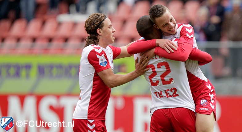 FC Utrecht in volle vaart de finale in