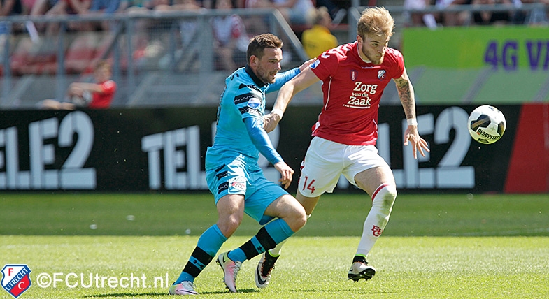 FC Utrecht gaat play-offs in na verlies tegen AZ