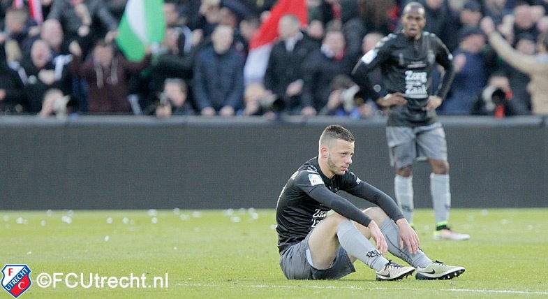 FC Utrecht verliest van Feyenoord in finale KNVB Beker