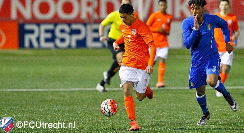 FC Utrecht-trio verliest met Oranje Onder 16