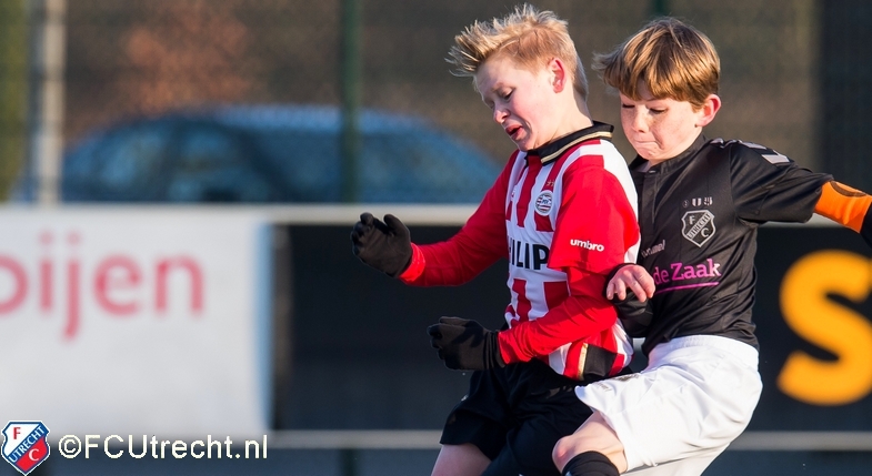 Uitslagen FC Utrecht Academie 13 februari 2016