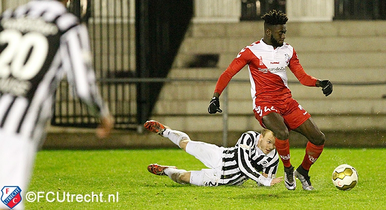 Jong FC Utrecht op schot in Groesbeek