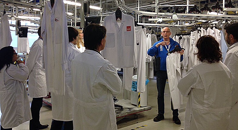 'Bedrijfsbezoeken vallen bij iedereen in de smaak'