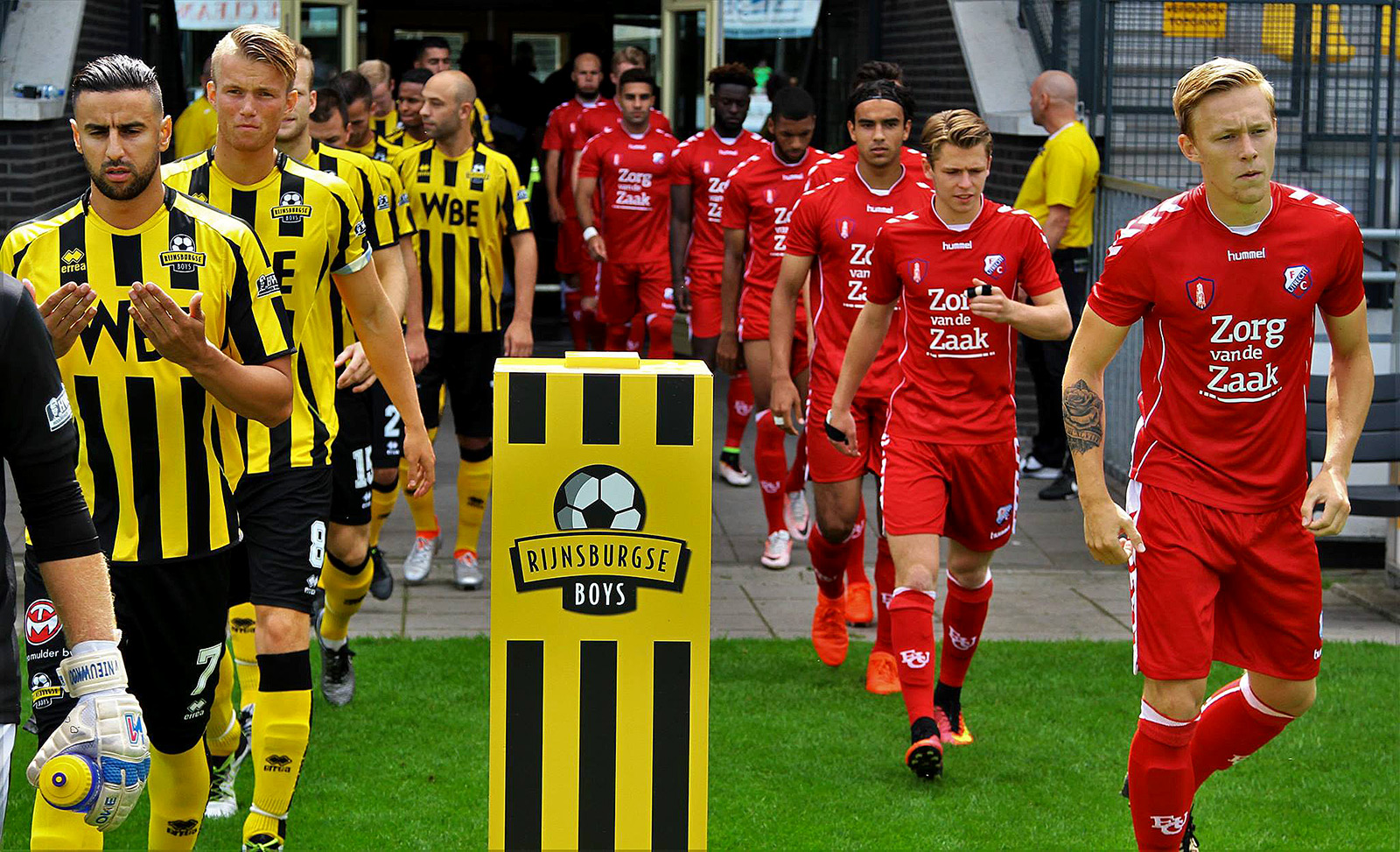 Jong FC Utrecht speelt gelijk tegen Rijnsburgse Boys