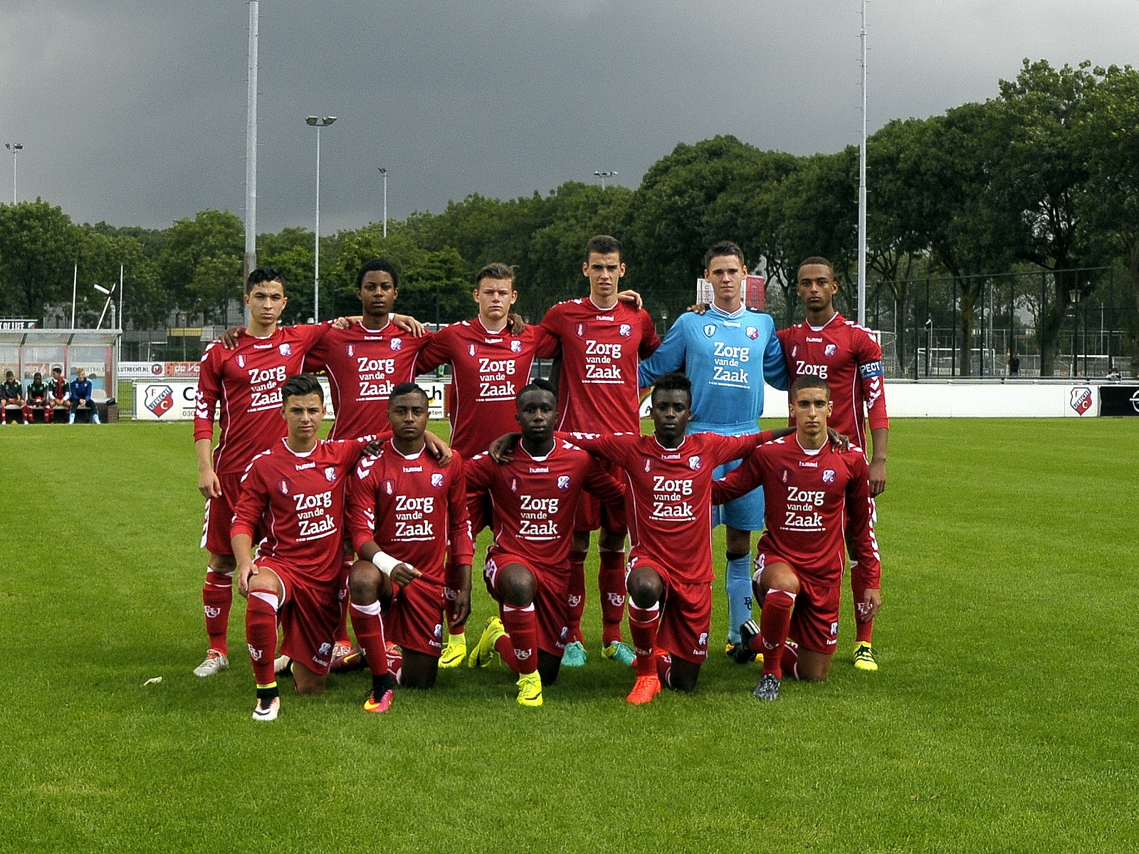 FC Utrecht O17 uitgeschakeld in beker